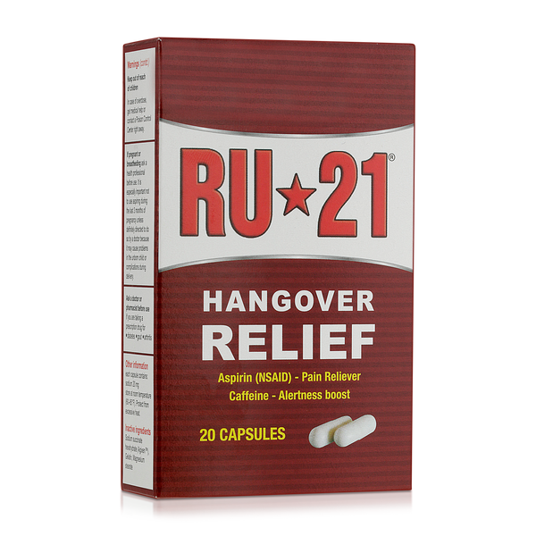 RU-21 Hangover Relief (20 capsules)
