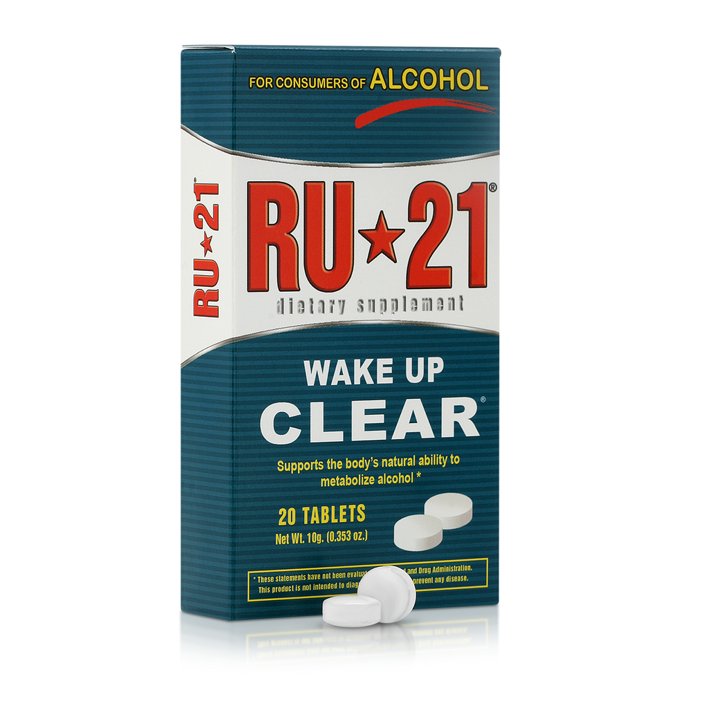 Ru10 Tablets RU-21 Hangover relief