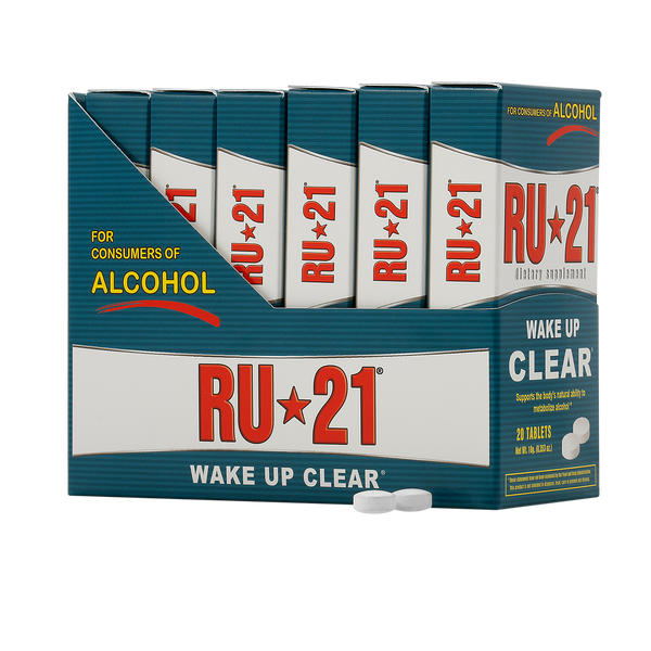 Ru10 Tablets RU-21 Bundle of 10 Packets (40 tablets)